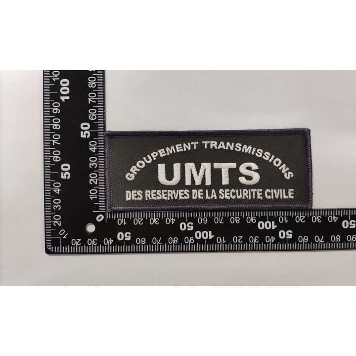 BANDE POITRINE UMTS GROUPEMENT TRANSMISSIONS DES RESERVES DE LA SECURITE CIVILE