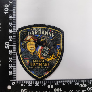 ECUSSONS POMPIERS GARDANNE COURSE HOMMAGE SDIS 13