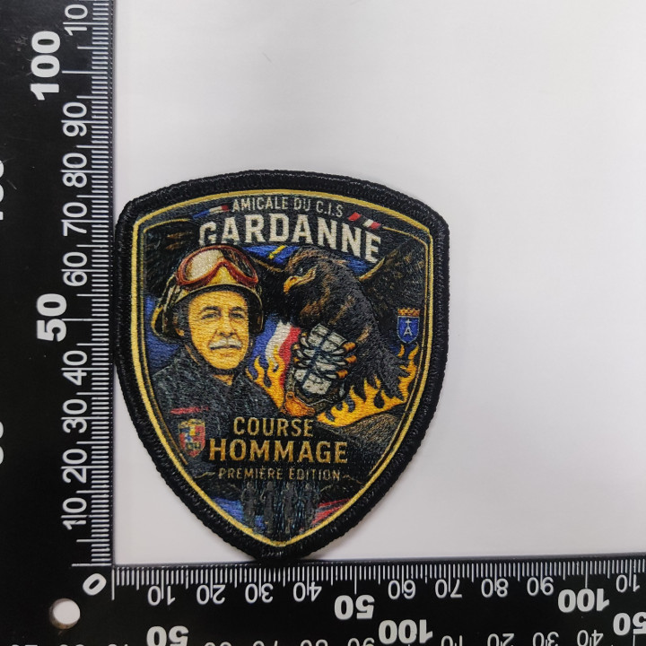 ECUSSONS POMPIERS GARDANNE COURSE HOMMAGE SDIS 13