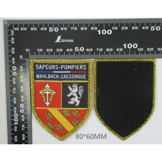 ECUSSONS POMPIERS WAHLBACH ZAESSINGUE SDIS 68