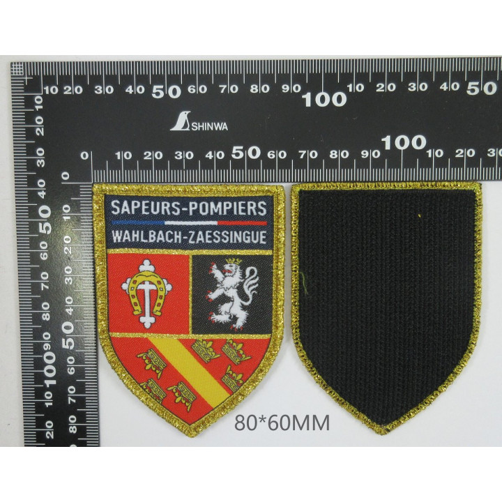 ECUSSONS POMPIERS WAHLBACH ZAESSINGUE SDIS 68