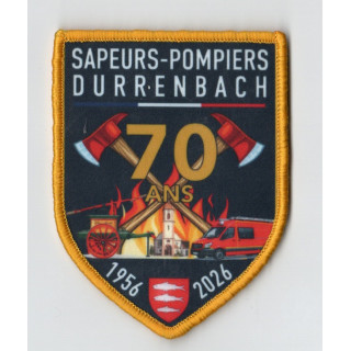 ECUSSONS POMPIERS DURRENBACH 70 ANS SDIS 67