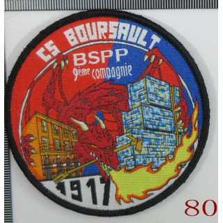 ECUSSONS POMPIERS CS BOURSAULT SDIS BSPP TISSAGE
