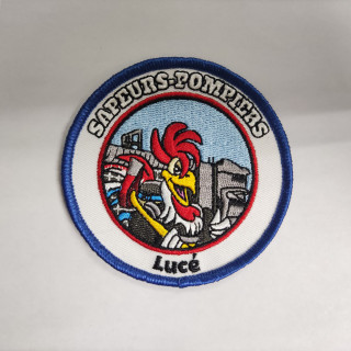 ECUSSON POMPIERS LUCE SDIS 28 BRODERIE