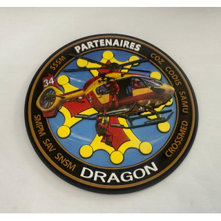 ECUSSONS SECURITE CIVILE DRAGON 34 PARTENAIRES PVC