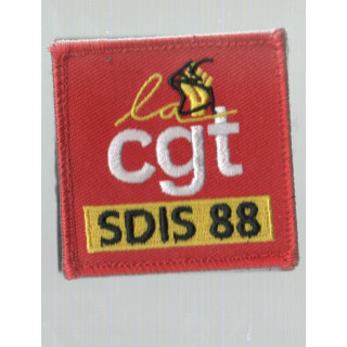 GALON POMPIERS CGT SDIS 88
