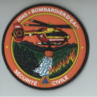 * ECUSSONS DRAGON SECURITE CIVILE H145 BOMBARDIER EAU