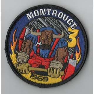 ECUSSONS POMPIERS MONTROUGE SDIS BSPP BRODERIE