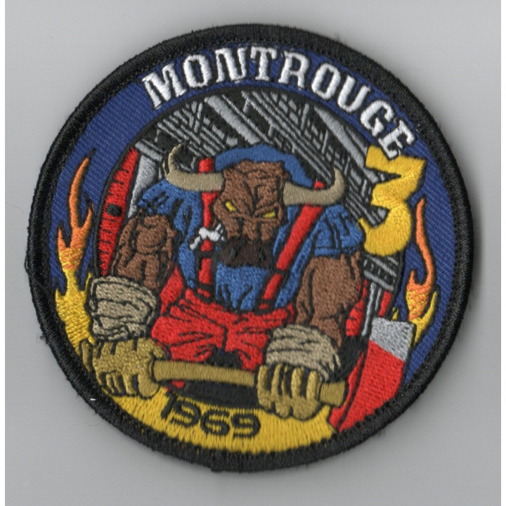 ECUSSONS POMPIERS MONTROUGE SDIS BSPP BRODERIE