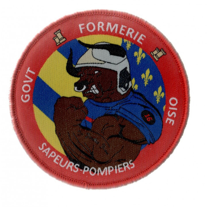 ECUSSONS POMPIERS FORMERIE SDIS 60 TISSAGE