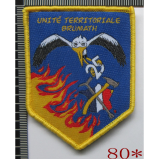 ECUSSONS POMPIERS BRUMATH  SDIS 67