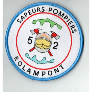 ECUSSONS POMPIERS ROLAMPONT SDIS 52 TISSAGE