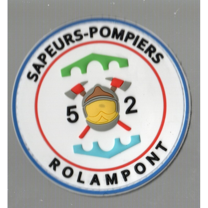 ECUSSONS POMPIERS ROLAMPONT SDIS 52 PVC