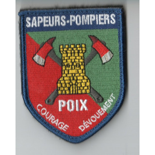 ECUSSONS POMPIERS POIX  SDIS 80