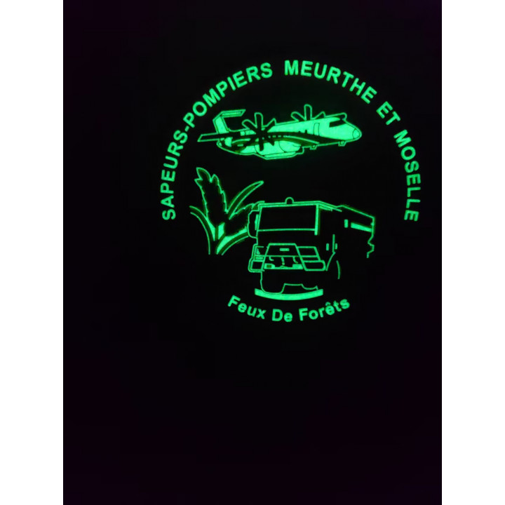 ECUSSONS POMPIERS FEUX DE FORETS SDIS 54