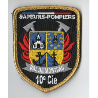 ECUSSONS POMPIERS VAL DE MORTEAU SDIS 25  BRODERIE