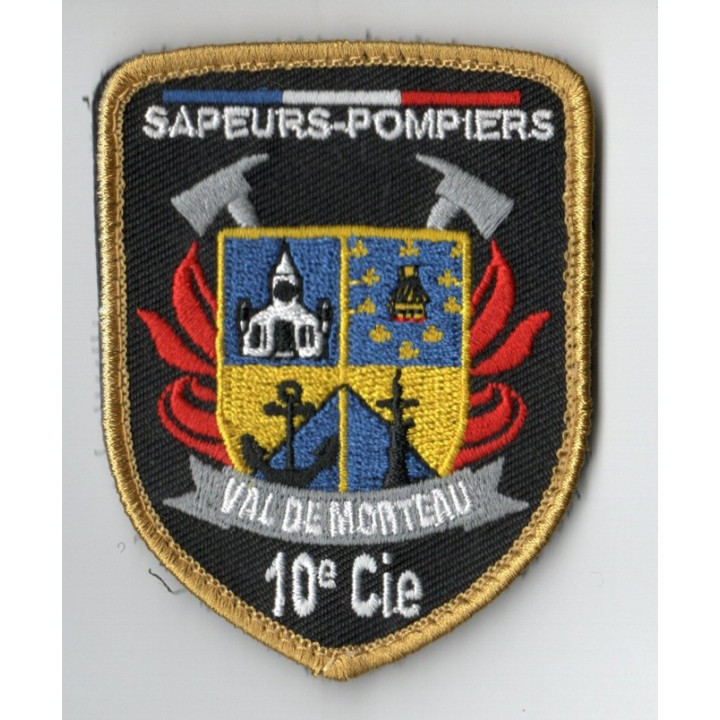 ECUSSONS POMPIERS VAL DE MORTEAU SDIS 25  BRODERIE