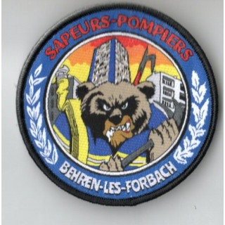 ECUSSONS POMPIERS BEHREN LES FORBACH SDIS 57