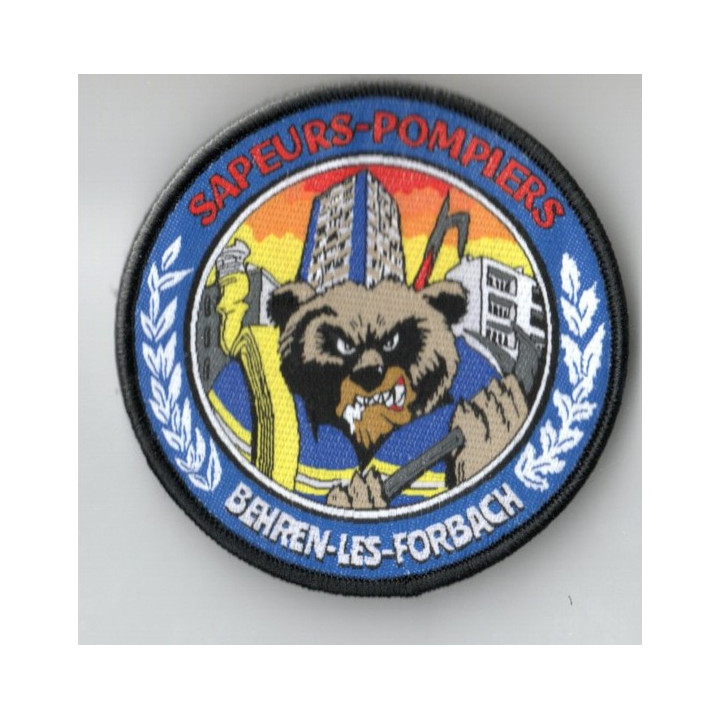 ECUSSONS POMPIERS BEHREN LES FORBACH SDIS 57