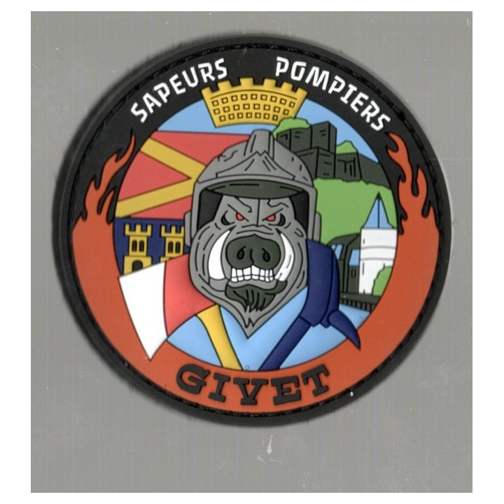 ECUSSONS POMPIERS GIVET SDIS 08 PVC