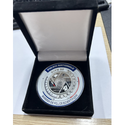 MEDAILLE DE TABLE POLICE DIPN 95 DIVISION POLICE SCIENTIFIQUE