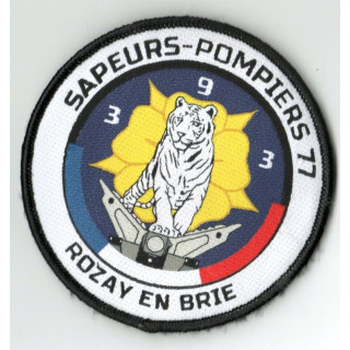 ECUSSONS POMPIERS ROZAY EN BRIE SDIS 77 TISSAGE