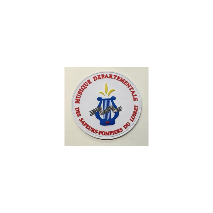 ECUSSONS POMPIERS MUSIQUE SDIS 45 PVC