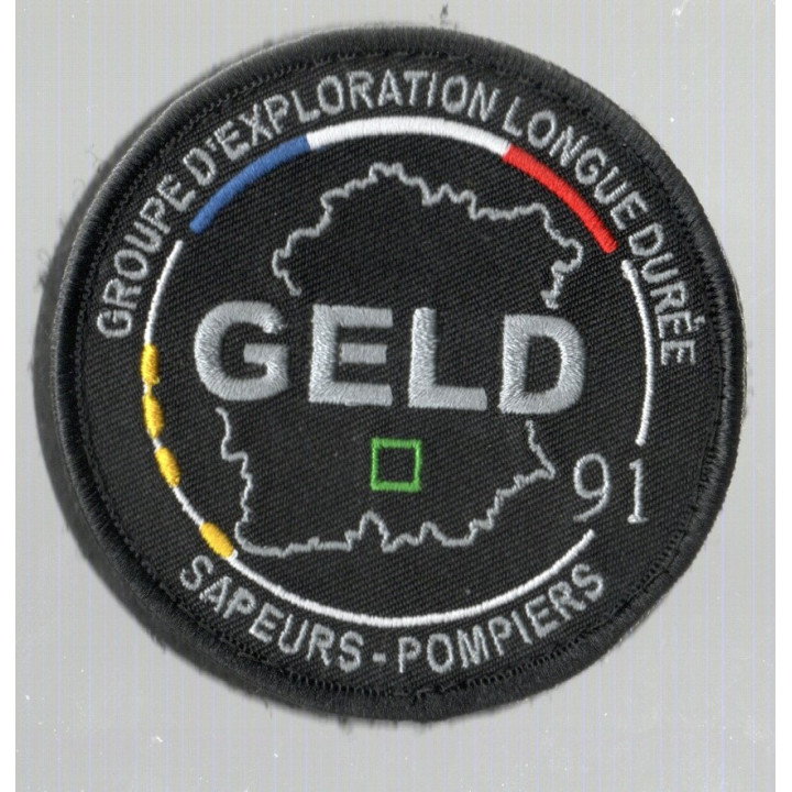 ECUSSONS POMPIERS GELD SDIS 91 BRODERIE