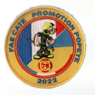 FAE CATE 2022 SDIS 78 POPEYE BRODERIE