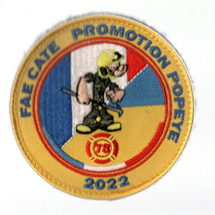 FAE CATE 2022 SDIS 78 POPEYE BRODERIE