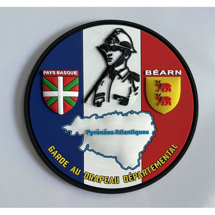 POMPIERS GARDE AU DRAPEAU SDIS 64