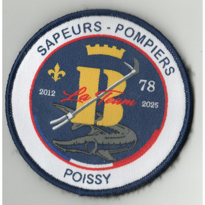 ECUSSONS POMPIERS POISSY SDIS 78
