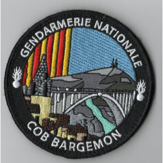 ECUSSONS GENDARMERIE COB BARGEMON 83 BRODERIE