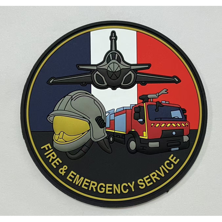 ECUSSONS POMPIERS MILITAIRE BASE AERIENNE ISTRES 13 FIRE EMERGENCY