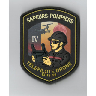 ECUSSONS POMPIERS TELEPILOTE DRONE SDIS 59