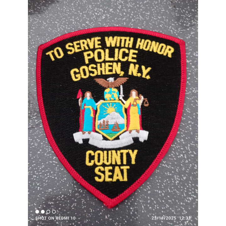 ECUSSON POLICE AMERICAINE GOSHEN NEW YORK
