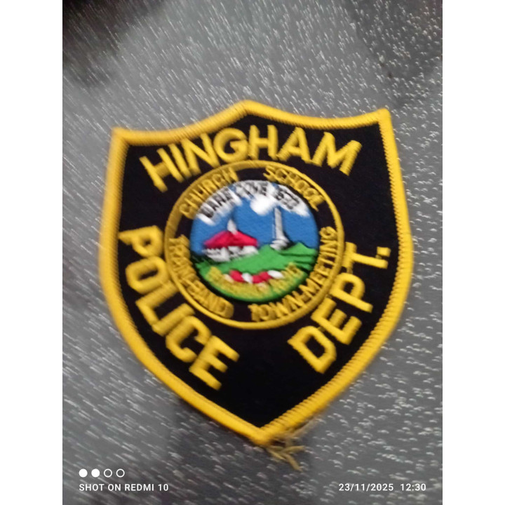 ECUSSON POLICE AMERICAINE HINGHAM
