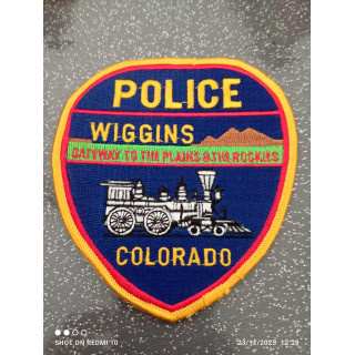 ECUSSON POLICE AMERICAINE WIGGINS COLORADO