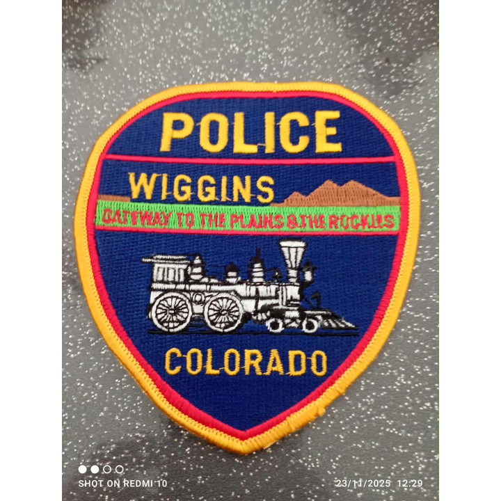 ECUSSON POLICE AMERICAINE WIGGINS COLORADO