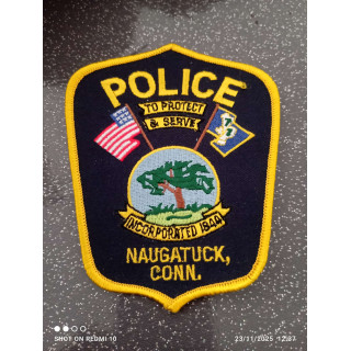 ECUSSON POLICE AMERICAINE NAUGATUCK