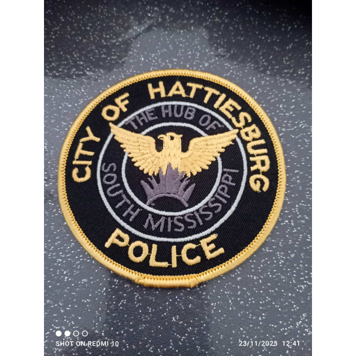 ECUSSON POLICE AMERICAINE HATTIESBURG MISSISSIPI