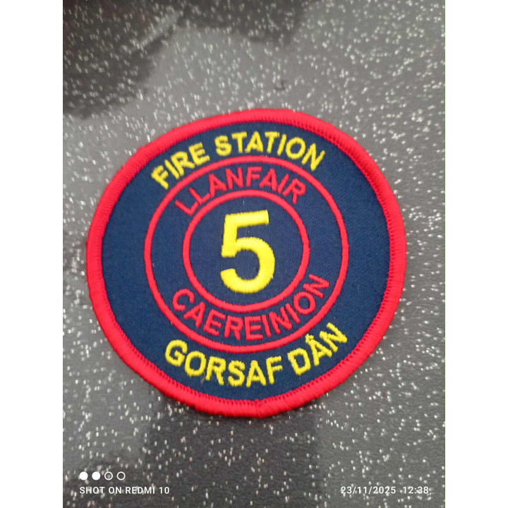 ECUSSON POMPIER AMERICAIN GORSAF DAN