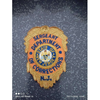 ECUSSON POLICE AMERICAINE SERGEANT NEW JERSEY