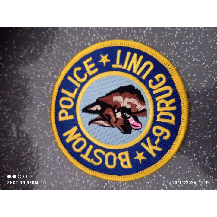 ECUSSON POLICE AMERICAINE DRUG UNIT BOSTON