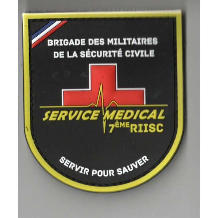 ECUSSONS POMPIERS RIISC 7 BRIGNOLES SERVICE MEDICAL PVC
