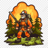 POMPIERS FORESTIERS