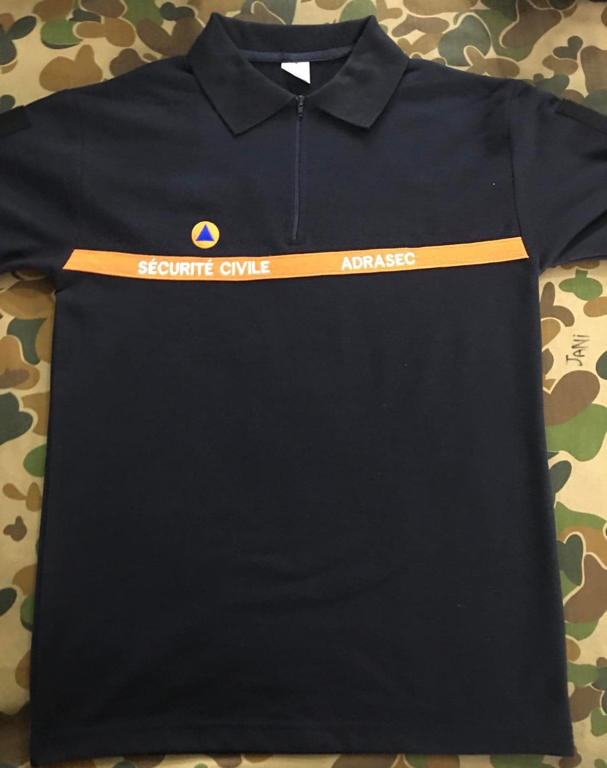 Polo brodé 1