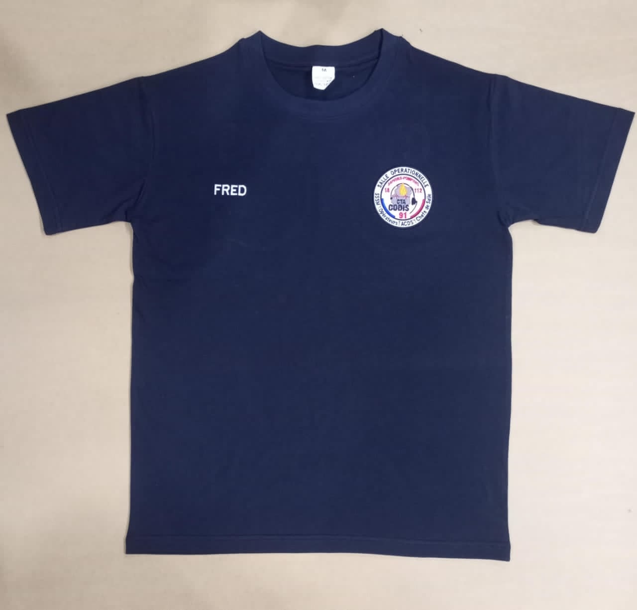 T-shirt coton broderie 2